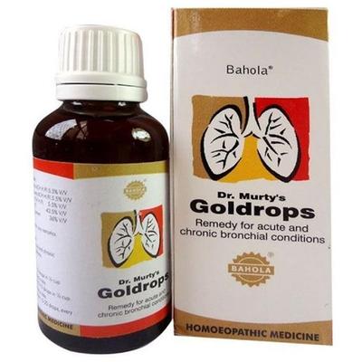 Bahola Dr.Murty's Goldrops 30 ml - Homeopathic Drops