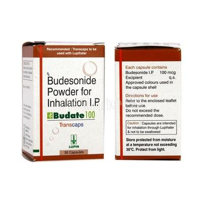 Budate 100 Transcap 30'S - Asthma/COPD-Ast