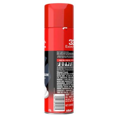 Gillette Shaving Foam - Regular (33% Extra Free) 418 gm - Shaving Foams