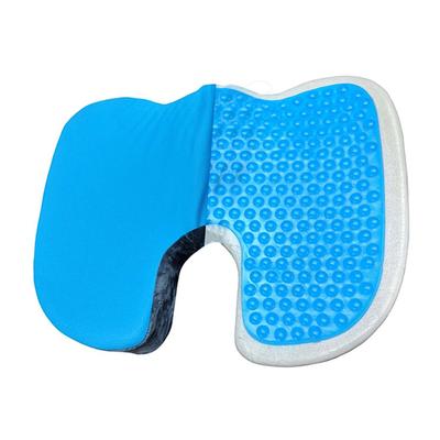 VIAGGI Coccyx Orthopedic Memory Foam Cooling Gel Seat Cushion - Grey - Others Ortho Supports