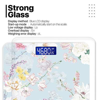 Vandelay Spirit Series Body Weighing Scale - Sweet Blossom - Health Monitoring Devices
