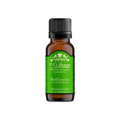R.K's Aroma Essential Oil - Basil Tulsi 10 ml - Essential Oils