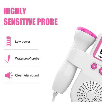 Paxmax Fetal Doppler with Head Phone Jack - Health Monitoring Devices