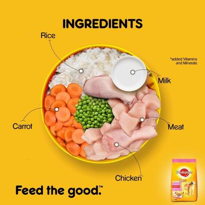 Pedigree Puppy Chicken & Milk 3000 gm - Petfood
