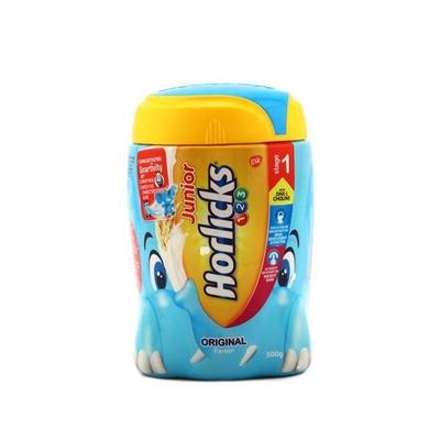 Junior Horlicks 1,2,3 (Stage 1) Powder - Original Flavour 500 gm (Pet Jar) - Kids Nutrition