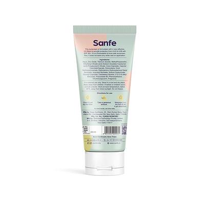 Sanfe Promise Face Lush Sunscreen Cream - UVA UVB Protection 60 gm - Face Sunscreen