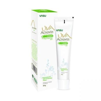 Vasu UVA Acnovin Cream 25 gm - Personal Care (Ayush)