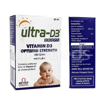 Ultra D3 Drops 30ml - Supplements-Vit