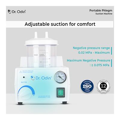 Dr. Odin Portable Phlegm Suction Unit (H003-B) - Surgical Consumable