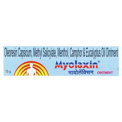 Myolaxin Ointment 15gm - Pain relief-Nsa