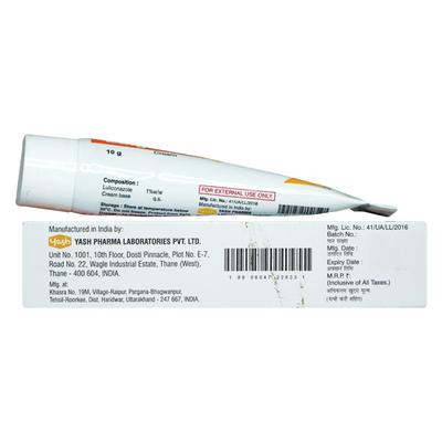 LULYERA Cream 10gm - Fungal Infections-Taa