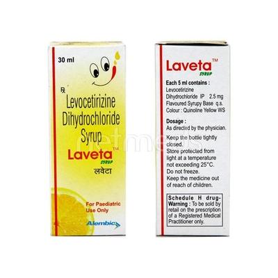 Laveta Syrup 30ml - Allergies-Ant