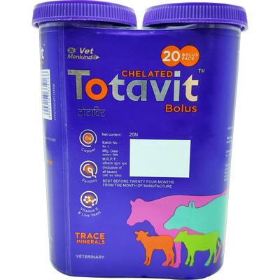 Vet Mankind Totavit Bolus 20's - Feed Supplement