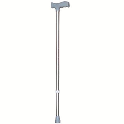 AmbiTech Premium Aluminium Height Adjustable Single Walking Stick 1's - Walker & Walking Stick