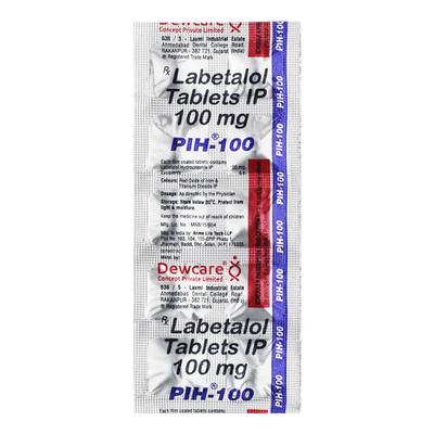 PIH 100 Tablet 10's - Hypertension-Bet