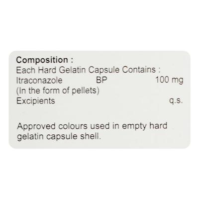 IZ ITR 100 Capsule 10's - Fungal Infections-Anf
