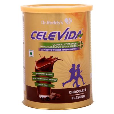 Celevida Nutritional No Added Sugar Powder - Chocolate Flavour 400 g - Diabetes (Fitness)