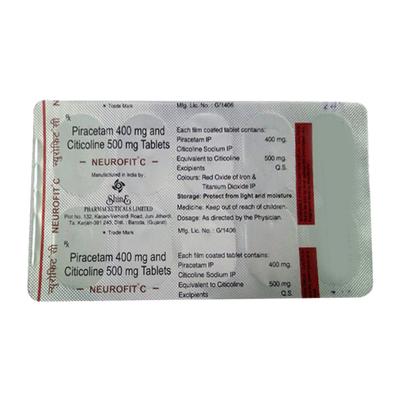 NEUROFIT C Tablet 10's - Nootropics And Neurotrophics