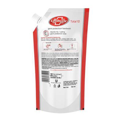 Lifebuoy Total 10 Handwash Refill 750 ml - Hand Wash & Soaps