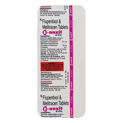 O Anxit Tablet 10'S - Depression-Ant