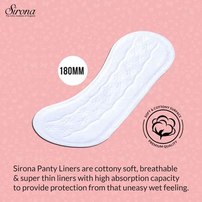 Sirona Panty Liners - Large 30's - Panty Liners