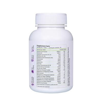 Natures Velvet Women's Multivitamin Tablet 60's - Health Products
