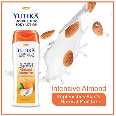 Yutika Soft Touch Nourishing Body Lotion - Almond Intensive 300 ml - Lotions & Creams