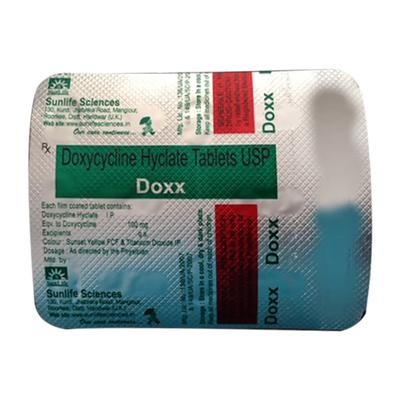 DOXX Tablet 8's - Bacterial Infections-Tet