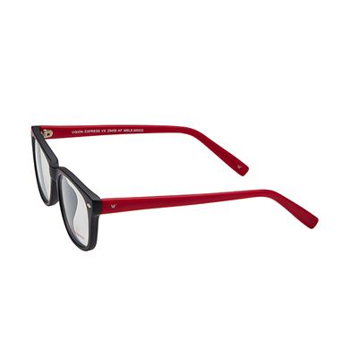 Vision Express 29468 Black Almond Eyeglasses (Including Anti-Reflective Coating Lens) 1's - Wearables Eye Glasses