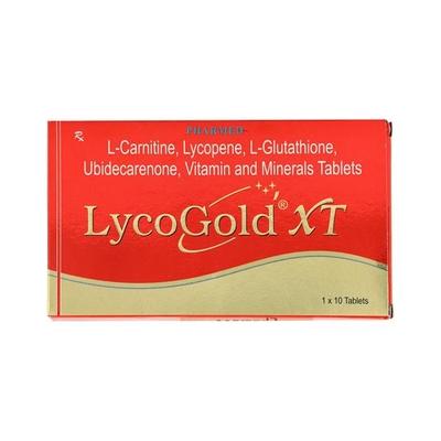 Lycogold XT Tablet 10'S - Supplements-Ent