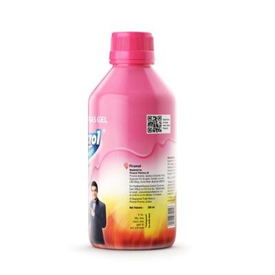 Polycrol Sugar Free Xpress Relief Antacid Antigas Gel - Mint 200 ml - Acidity