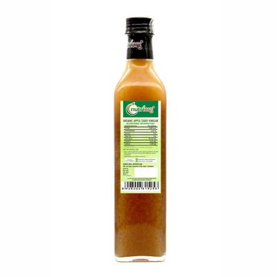 Nutriorg Organic Apple Cider Vinegar 500 ml - Apple Cider Vinegar - Acv