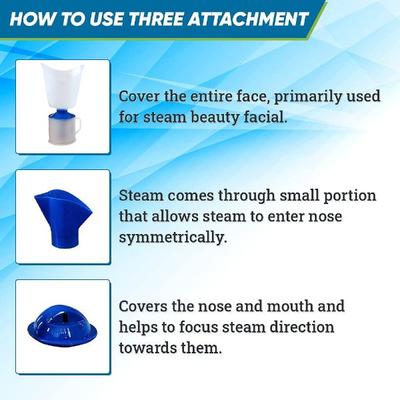 Carent Premium 3 in1 Steamer Vaporiser - White 1's - Nebulizer & Vaporizer
