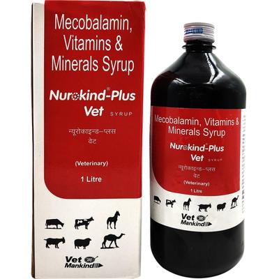 Vet Mankind Nurokind - Plus Vet Syrup 1000 ml - Feed Supplement