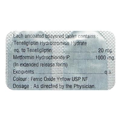 TENUMET FORTE Tablet 10's - Diabetes-Ant