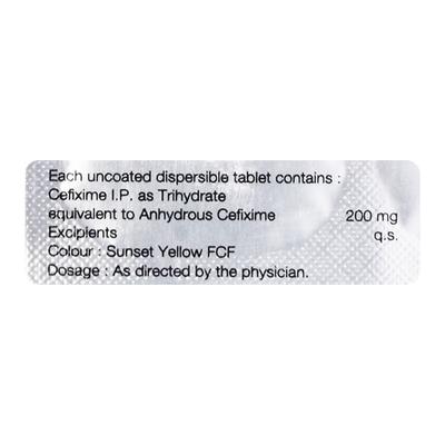 Abixim 200mg Tablet 10'S - Bacterial Infections-Cep