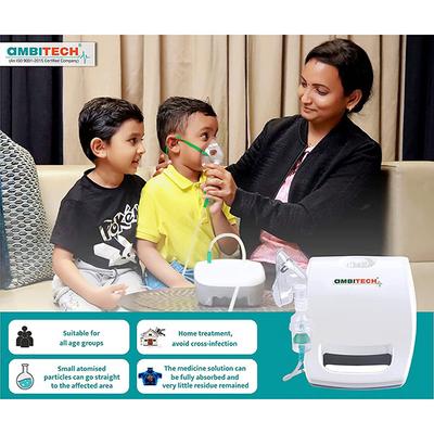 Ambitech Compressor Nebulizer Machine 1's + AmbiTech Digital Thermometer 1's - Nebulizer & Vaporizer