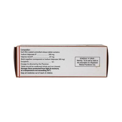 Valgress CR 300mg Tablet 10'S - Epilepsy/Convulsion-Ant
