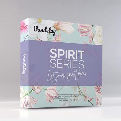 Vandelay Spirit Series Body Weighing Scale - Sweet Blossom - Health Monitoring Devices