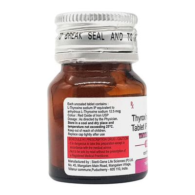 THYROGEAR 12.5mcg Tablet 100's - Hypothyroidism