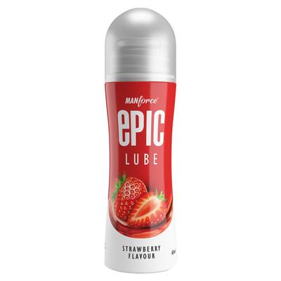 Manforce Epic Lube - Strawberry 60 ml - Flavoured Lubes
