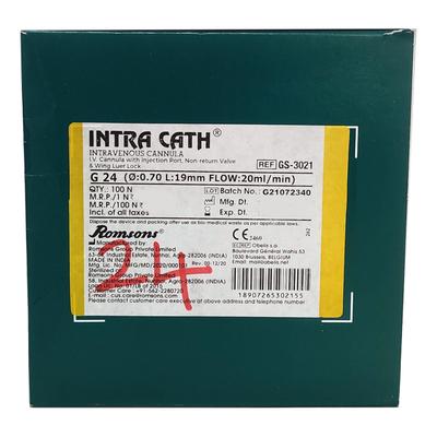 Romsons Intra Cath - 2 (24G) (GS-3021) - Surgical Instruments