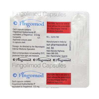 FINGOMOD Capsule 7's - Multiple Sclerosis-Imm