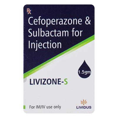 LIVIZONE S 1.5 Injection 1's - Bacterial Infections-Cep