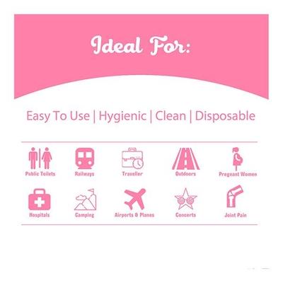 Sannap Stand and Pee Disposable Female Urine Director for Women - 20 Funnels - Intimate Care