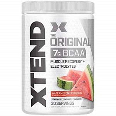 Xtend BCAA Pre Workout Powder - Watermelon Explosion (30 Servings) 420 gm - Bcaa Supplements