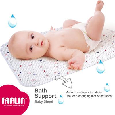 Farlin Baby CotSheet - Blue 1's - Baby Bedding