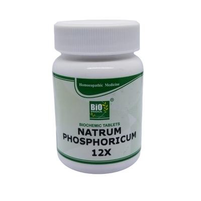 Bio-India's Biochemic Tablet - Natrum Phosphoricum 12X 25 gm - Bio-Chemic