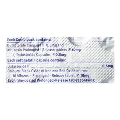 Dutalfa Capsule Combipack 10'S - Bladder And Prostate Disorders-Dru