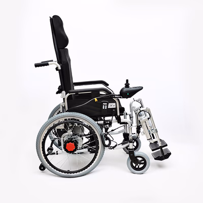 Med-e Move Basic Electric Wheelchair with Lithium Battery - Walker & Walking Stick